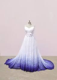 White prom dress with purple flowers. White And Purple Sweetheart Lace Prom Dress Ombre Prom Dresses With Flowers S10868 In 2020 Ombre Prom Dresses Dip Dye Wedding Dress Dye Wedding Dress