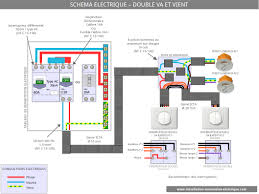 Permutateur celiane point de commande supplementiare. Le Schema Electrique Du Double Va Et Vient 2 Interrupteurs Doubles