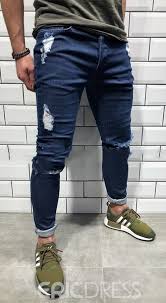 Men denim background apparel buy clothes color fashion design one organic store stuff style wardrobe winter autumn backdrop blue bottoms bright casual clothing collection contrast copy space cotton garment jeans junior mens minimalism nobody offer orange outfit outfits for teens saturated. Ericdress Plain Dark Blue Skinny Mens Pencil Ripped Jeans Jeans Outfit Men Blue Jeans Outfit Men Ripped Jeans Men
