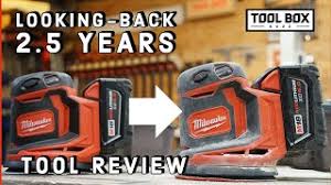 3x18 inch belt sander sanding belts 20pcs aluminum oxide belt sandpaper assorted. Milwaukee M18 Sander 2 5 Year Look Back Review Tool Box Buzz Tool Box Buzz