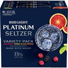Budweiser Bud Light Platinum Seltzer Variety Pack Prices Stores Tasting Notes Market Data