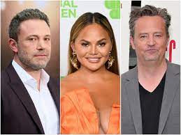 'i felt like that every night'. Chrissy Teigen Calls Out Ben Affleck Matthew Perry For Creepy Raya Videos