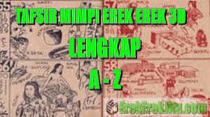 Erek is an initiative of the european commission and is implemented by a consortium of organisations including technopolis group, vdi zentrum ressourceneffizienz (de), wrap (uk), motiva (fi), enviros (cz), waat and arctik (be). Erek Erek Buku Mimpi 3d Abjad A Z Lengkap Jurnalfakta Com