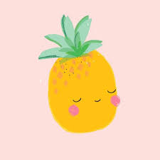 A Happy Pineapple By Alessbaylis Pineapple Happyfriday Summer Pineapple Wallpaper Fruit Illustration Cute Wallpapers