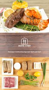 Summer Celebration Special Surf And Turf With Steak Lobster Tail Twice Baked Potatoes And Asparagus Recipe Steak And Lobster Dinner Steak And Lobster Homechef Recipes