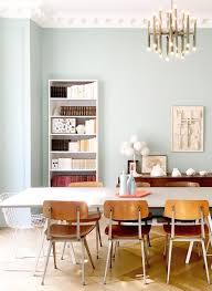 Bold Parisian Apartment Home Tour Dining Table Marble Mismatched Living Room Furniture Oval Marble Dining Tables