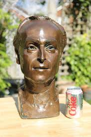 Unique Bronze Sculpture of Jose Carreras by David Backhouse Limited edition  1/1