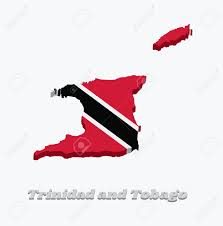 929x1143 / 211 kb go to map. 3d Map Outline And Flag Of Trinidad And Tobago A Red Field With Royalty Free Cliparts Vectors And Stock Illustration Image 124207296