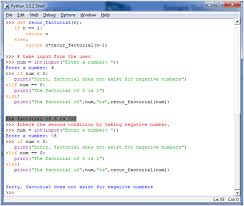 Python Factorial Number Using Recursion Javatpoint