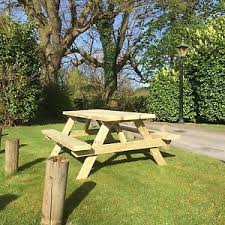 Pub Bench Garden Bench Seat Bench Bbq Dining Table Hand Made 6ft 1 8m Garden Bench Seating Garden Table Picnic Table