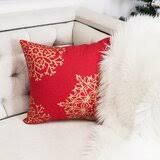 Shop wayfair for the best beaded snowflake pillow. Envogue Throw Pillows Embroidery Linen Wayfair