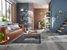 Peinture Salon 43 Couleurs Tendance Pour Repeindre Le Salon Deco Salon Industriel Peinture Salon Deco Salon