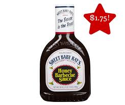 Sweet Baby Ray S Bbq Sauce Only 1 75 Sweet Baby Rays Bbq Sauce Sweet Baby Ray S Honey Barbecue