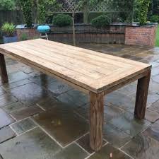 4.6 out of 5 stars. Large 280cm 10 Seater Reclaimed Teak Rectangular Garden Dining Table