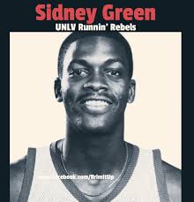 Sidney Green, a 6-foot-9 forward/center, made a significant impact during  his time at UNLV, ranking second all-time in scoring with 2,073 points and  first in rebounds with 1,276, while averaging career highs