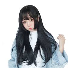 Japanese Princess Cute Long Straight Wig Kawaii Wigs Wigs Full Wigs