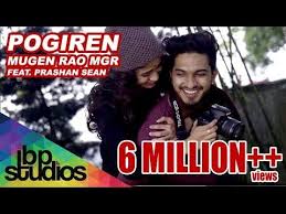 Pogiren Mugen Rao Mgr Feat Prashan Sean Official Music Video 4k Youtube Music Videos Mp3 Song Songs