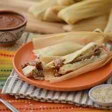 Shredded Beef Tamales With Mole Sauce Mole Sauce Tamales Shredded Beef