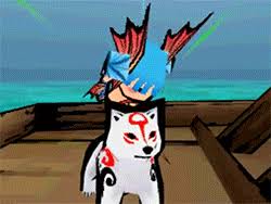 Okami Gif Find Share On Giphy Okami Cartoons Comics Funny Gif