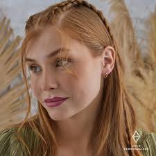 14k Gold Sapphire Huggie Earrings,sapphire Hoops,minimalist  Earrings,sapphire Earrings, Dainty Earrings,jx73