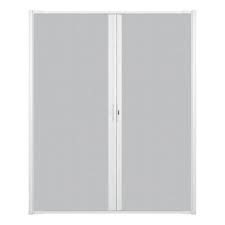 The bottom rollers, because they bear the weight of the door and roll through dirt and grit, wear out over time. Andersen Luminaire Retractable Screen For Double Doors 68 Inch To 72 Inch Wide In White The Home Depot Canada