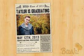 When sending an announcement to the local paper to celebrate the graduation of your son check how the newspaper accepts announcement submissions. Newspaper Announcement You Can Then Create A Plaque For It Love This Idea Graduation Announcements Graduation Grad Announcements