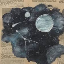 Space Art Arte Em Pintura Aquarela Arte
