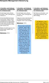 Die dienstleistung relevante rechtliche und behördliche anforderungen erfüllen. Beispiele Management Bewertung Pdf Free Download