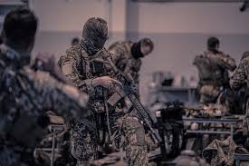The kommando spezialkräfte (special forces command, ksk) is an elite special forces military command composed of special operations soldiers selected from the ranks of germany's bundeswehr. Black Star Ksk Ubt Geiselbefreiung Deutscher Staatsburger
