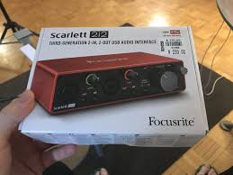 Focusrite scarlett solo 3rd gen. The Best Audio Interface For Beginners Producer Society