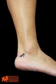 Dragonfly Tattoo Sometime Small Tattoo Can Be Cool Small Dragonfly Tattoo Dragonfly Tattoo Design Ankle Tattoos For Women