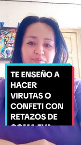 Cómo hacer virutas o confeti con retazos de goma eva