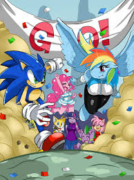 My little pony sonic the hedgehog. 58 My Little Sonic Ideas Sonic My Little Pony Cartoon Crossovers
