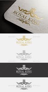 Royal King Logo With Images Classy Logos Royal Logo Wedding Logo Design