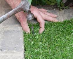 All it requires is a little preparation do this before you pull back the surface of the turf to expose 30cm of the crushed aggregate. Artificial Grass Installation How To Install Artificial Grass Turf