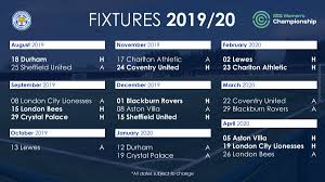 Game results and changes in schedules are updated automatically. Leicester City Fixtures