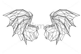Maybe you would like to learn more about one of these? Polygonal Dragon Wings Crella