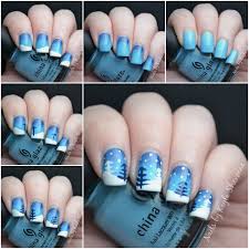 The colors of christmas nail art tutorial. Diy Christmas Nail Art2 Fabric Art Diy