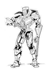 disegni da colorare sul bordo del pacifico pacific rim monster coloring pages coloriage minecraft
