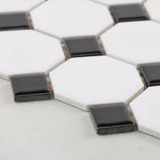 Maybe you would like to learn more about one of these? Free Shipping Mosaic Tiles Sheet Black White Octagon Glazed Porcelain Tile Backsplash Slip Bathroom Floor Tile Ceramic Designs Ceramic Oscillator Ceramic Knobs For Cabinetsceramic Stair Tile Aliexpress