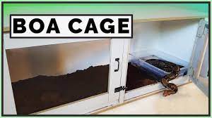 2 Building A Diy Boa Constrictor Enclosure Youtube Boa Constrictor Snake Enclosure Reptile Enclosure