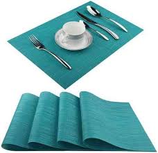 Buy dining table mats and placemats of different patterns and colors from our online store. 8 Best Dining Table Placemats Ideas Dinner Table Decor Dinner Table Setting Dining Table Placemats
