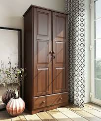 100% solid wood grand wardrobe/armoire/closet by palace imports, 5 colors. 100 Solid Wood Flexible Wardrobe Armoire Closet By Palace Imports 3 Colors Ebay