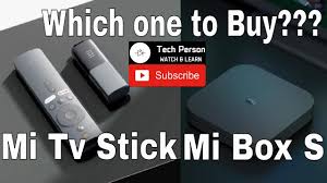 That's where streaming sticks and tv boxes come in. Mi Box S Vs Mi Tv Stick Comparison Which One To Prefer Xiaomi Mi Tv Stick Or Xiaomi Mi Box S Youtube