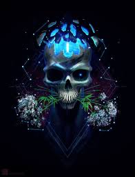Verbena By Vesner On Deviantart Skull Artwork Skulls Drawing Skull Art