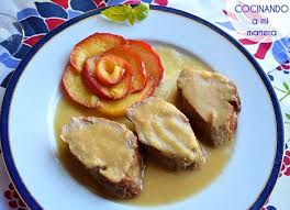 100g de jamón serrano en lonchas. Receta De Solomillo De Cerdo En Salsa De Manzana