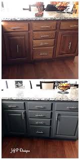 Kitchen Cabinet Makeover With General Finishes Snow White And Queenstown Gray Milk Paint Gen Kitchen Cabinets Kitchen Cabinets Makeover Best Kitchen Cabinets
