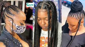 Ghana braids corn roll hair style 2021. 2021 New African Hair Braiding Styles Pictures Cutest Prettiest Hair Braided Hairstyles Short Box Braids Hairstyles African Hairstyles