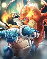 Mega blastoise (pokemon xy special: Charizard Vs Blastoise By Tomislavartz On Deviantart