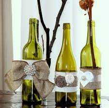 Recycled Decorated Bottles Amanda Hathaway Shabby Chic Decor Diy Shabby Chic Wedding Decor Bottles Decoration